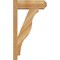 Ekena Millwork Funston Craftsman Rough Sawn Outlooker, Western Red Cedar, 6"W x 16"D x 28"H OUT06X16X28FST04RWR - alternate 2
